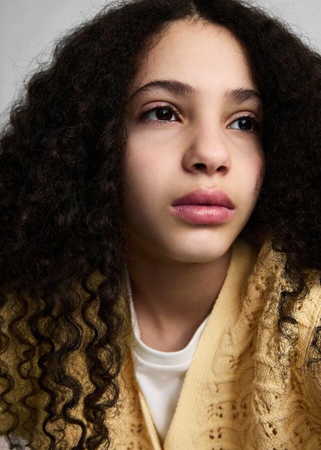 Mango Cárdigan Punto Calado