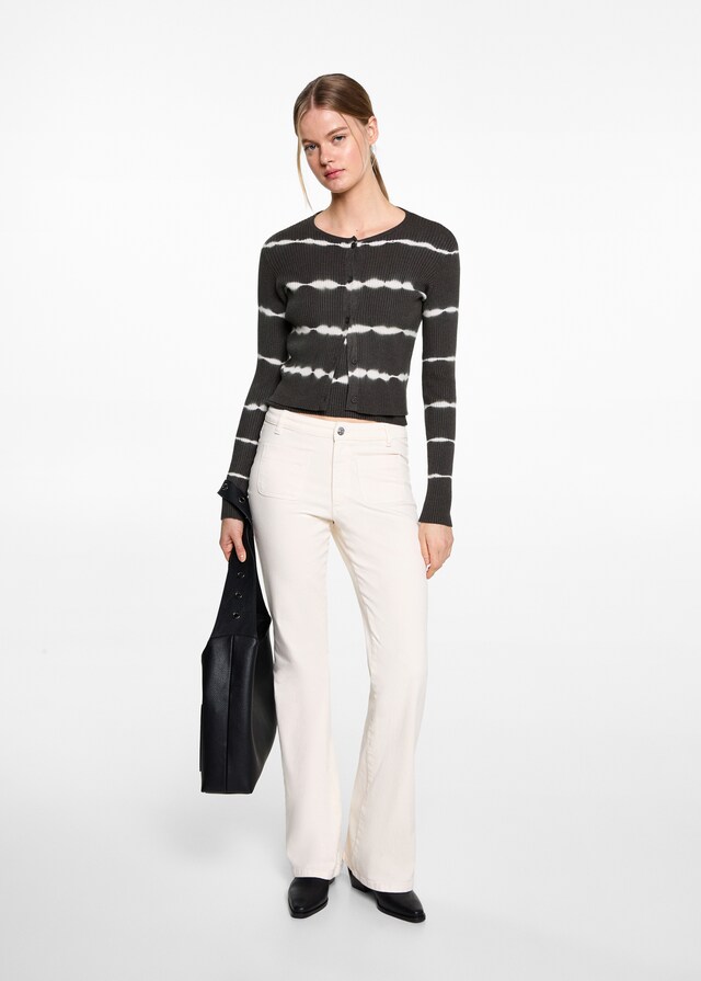 Mango Cárdigan Punto Fino