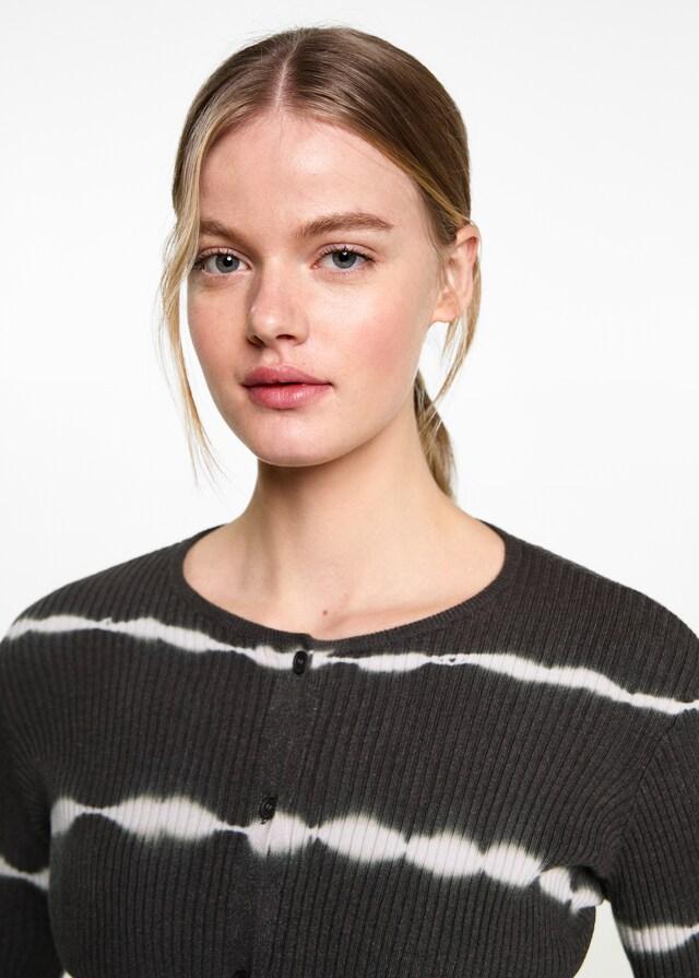 Mango Cárdigan Punto Fino