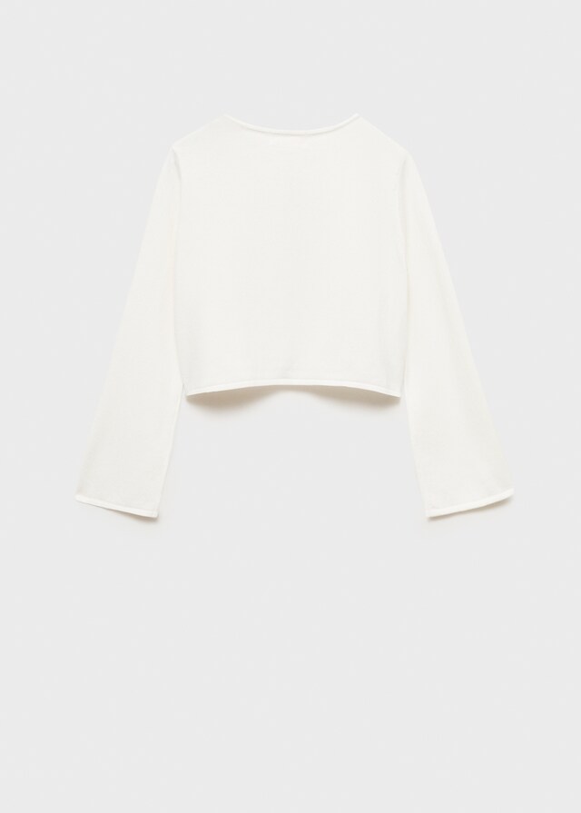 Mango Cardigan Punto Fino Algodón