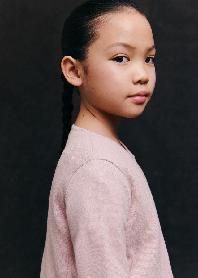 Mango Cardigan Punto Fino Algodón