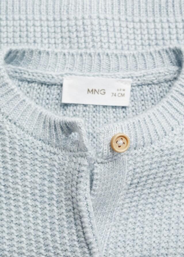 Mango Cárdigan Punto Fino