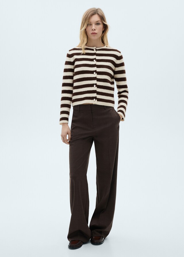 Mango Cárdigan Rayas Botones