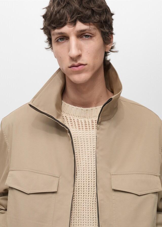 Mango Cazadora Algodón Relaxed Fit