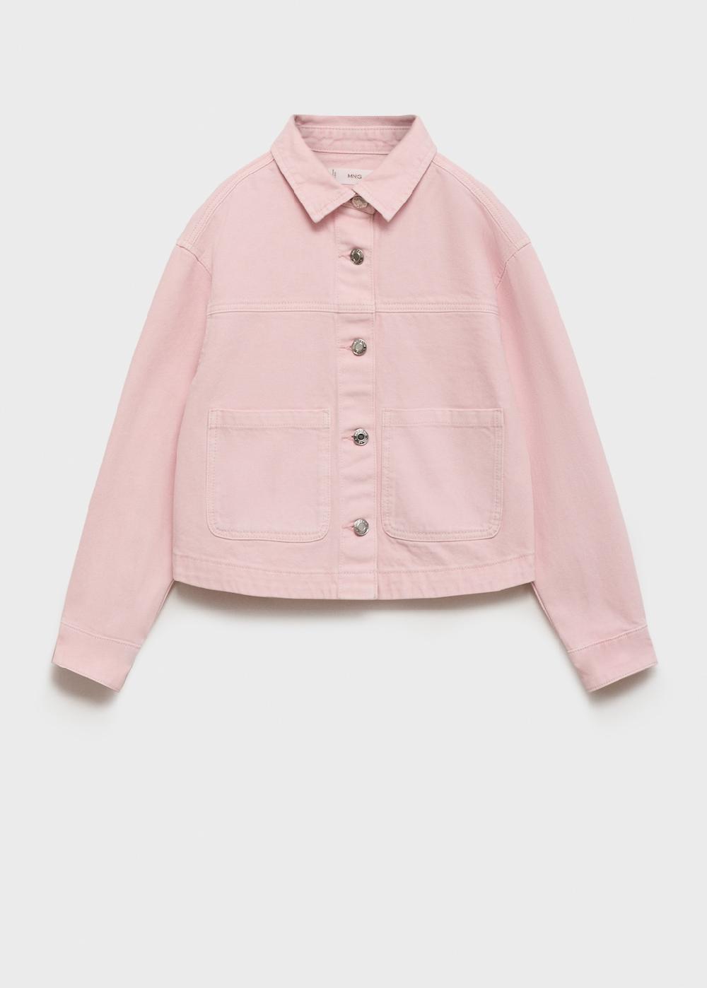 Mango Cazadora vaquera bolsillo