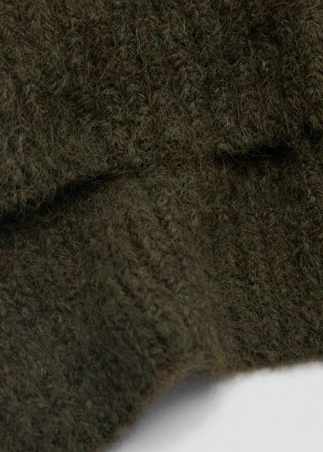 Mango Chal Cuello Vuelto Crop