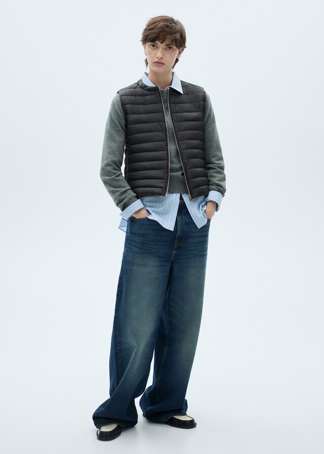 Mango Chaleco Acolchado