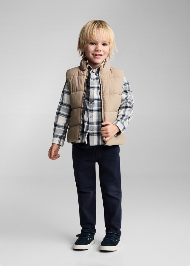 Mango Chaleco Acolchado