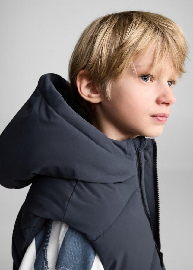 Mango Chaleco Acolchado Capucha