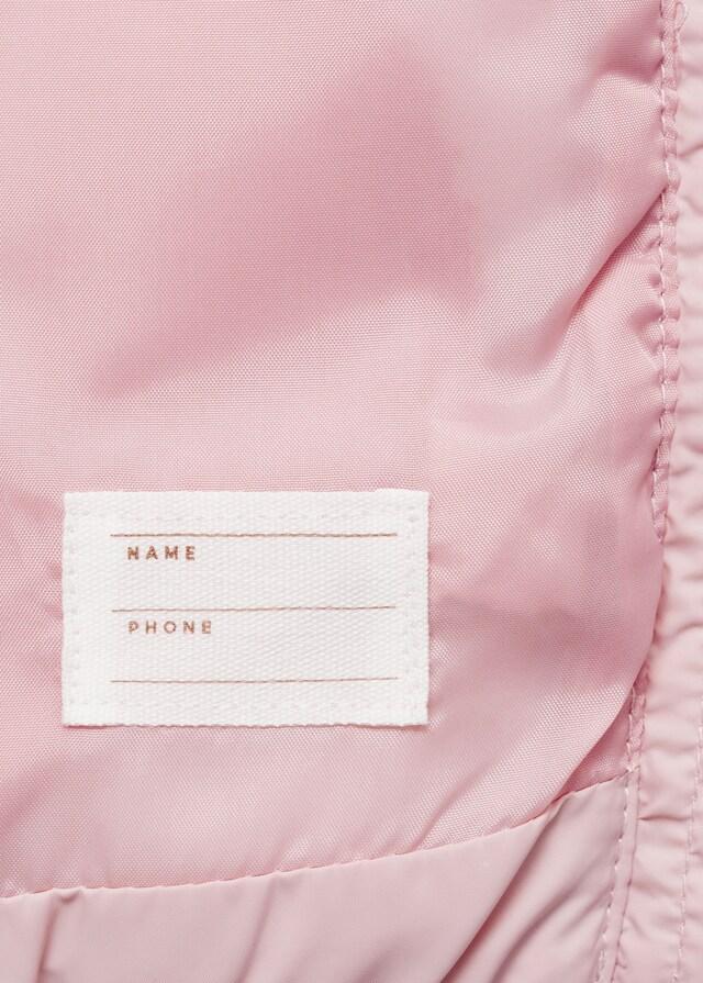 Mango Chaleco Acolchado Capucha