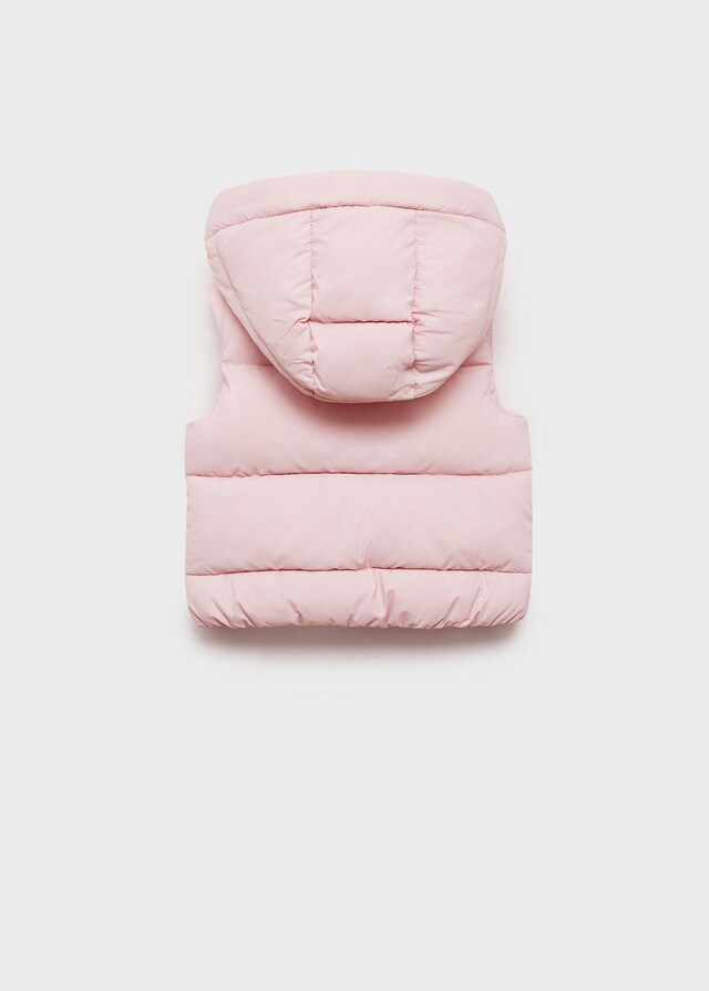 Mango Chaleco Acolchado Capucha