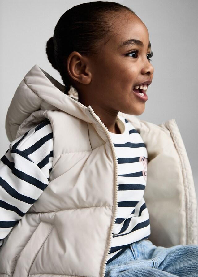 Mango Chaleco Acolchado Capucha