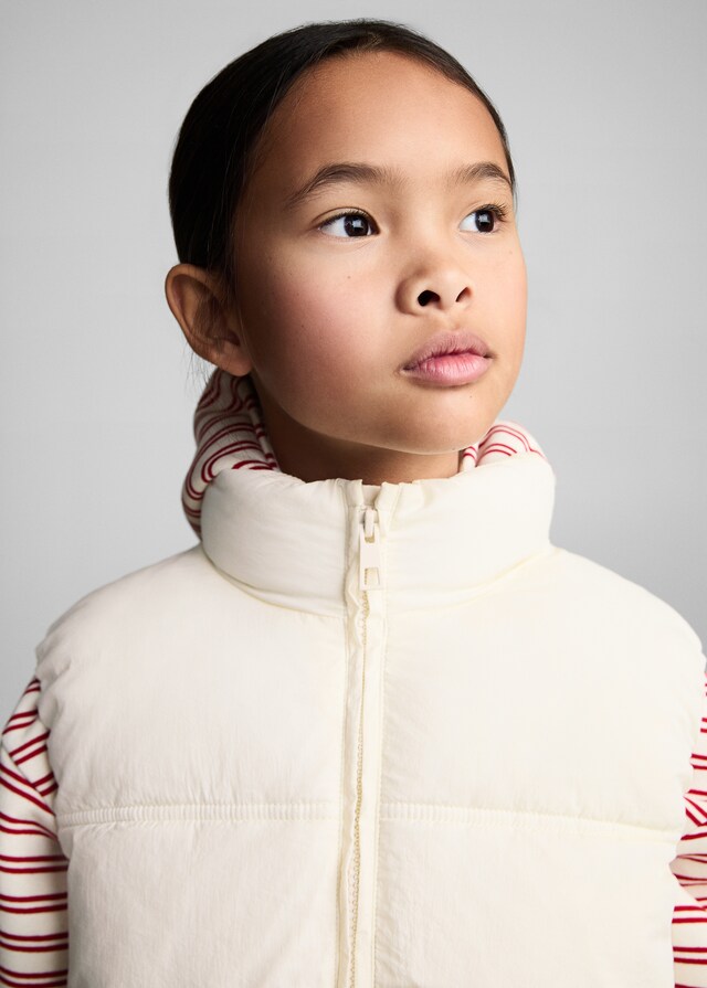 Mango Chaleco Acolchado Cremallera