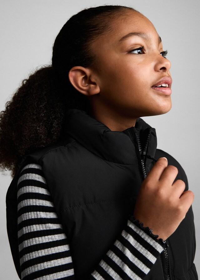 Mango Chaleco Acolchado Largo