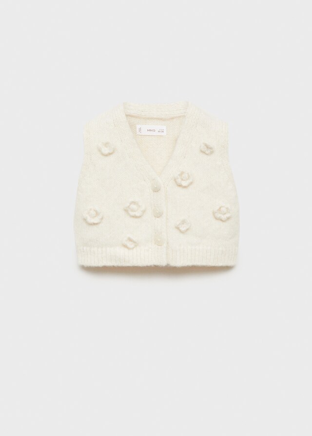 Mango Chaleco De Punto