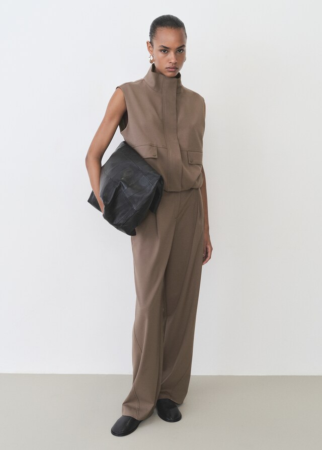 Mango Chaleco Oversize Bolsillos