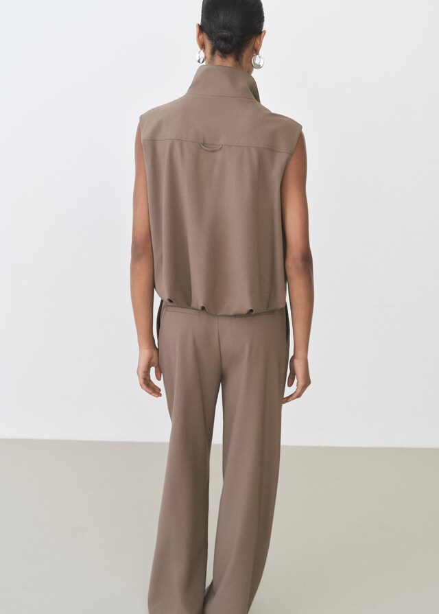 Mango Chaleco Oversize Bolsillos