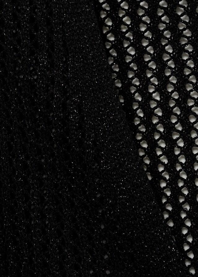 Mango Chaleco Punto Calado