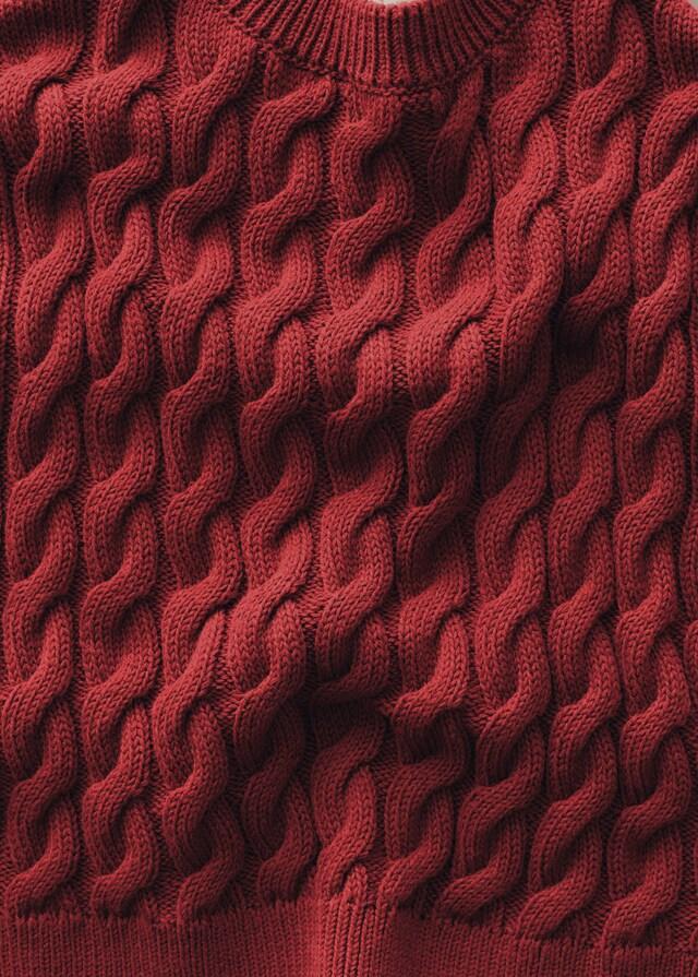 Mango Chaleco Punto Trenzado