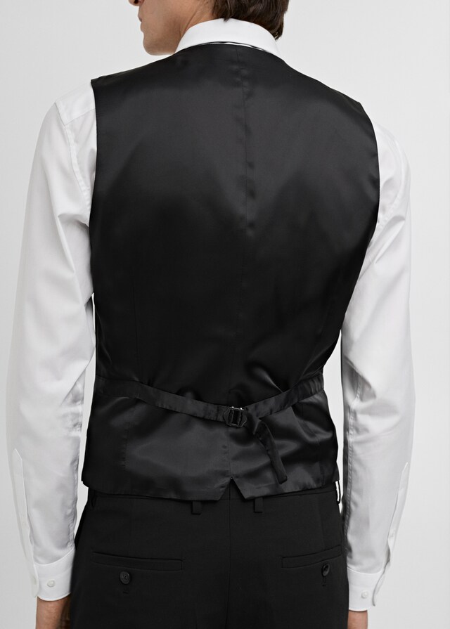 Mango Chaleco Traje París Super Slim Fit