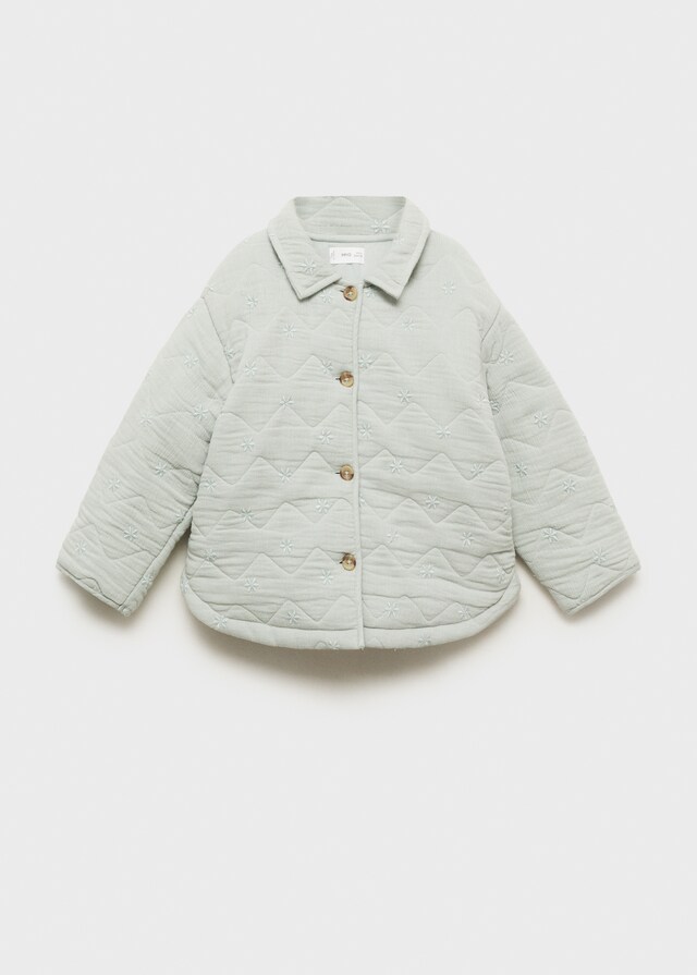 Mango Chaqueta Acolchada Algodón