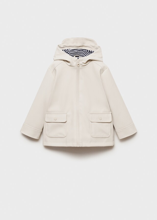 Mango Chaqueta Acolchada Impermeable