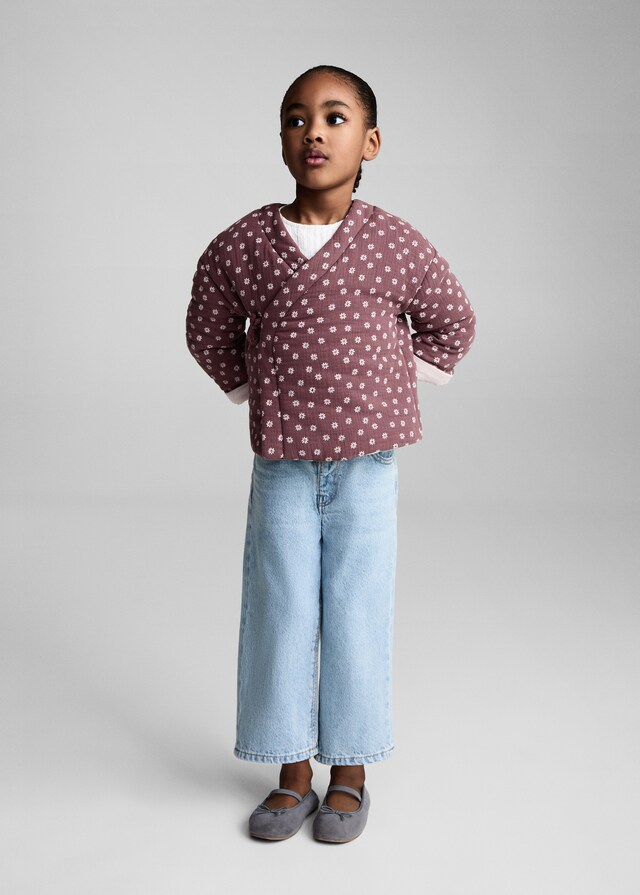 Mango Chaqueta Estampado Floral