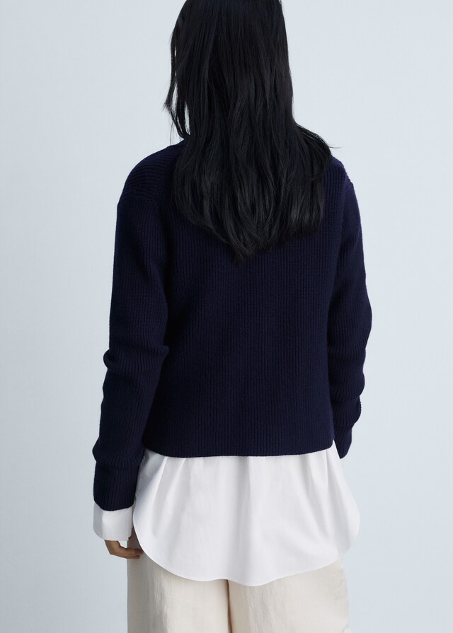 Mango Chaqueta Punto Doble Botonadura