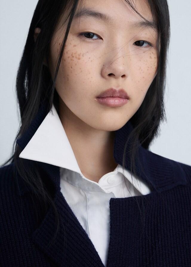 Mango Chaqueta Punto Doble Botonadura