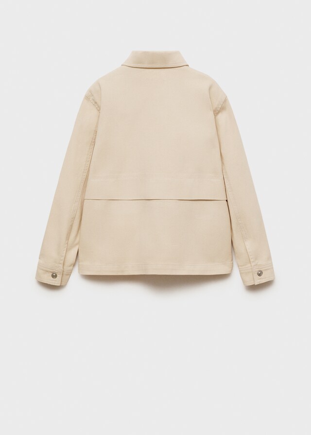 Mango Chaqueta Sarga Bolsillos