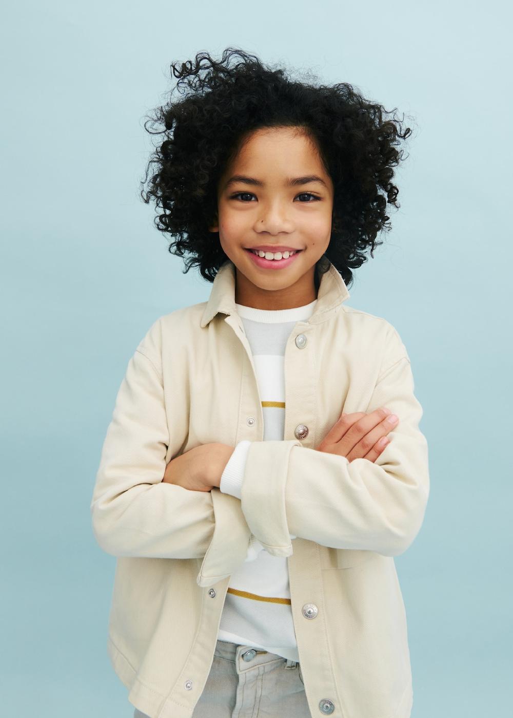 Mango Chaqueta sarga bolsillos