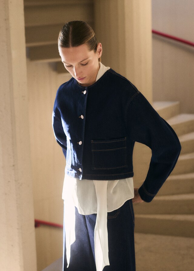 Mango Chaqueta Vaquera Rinse Wash