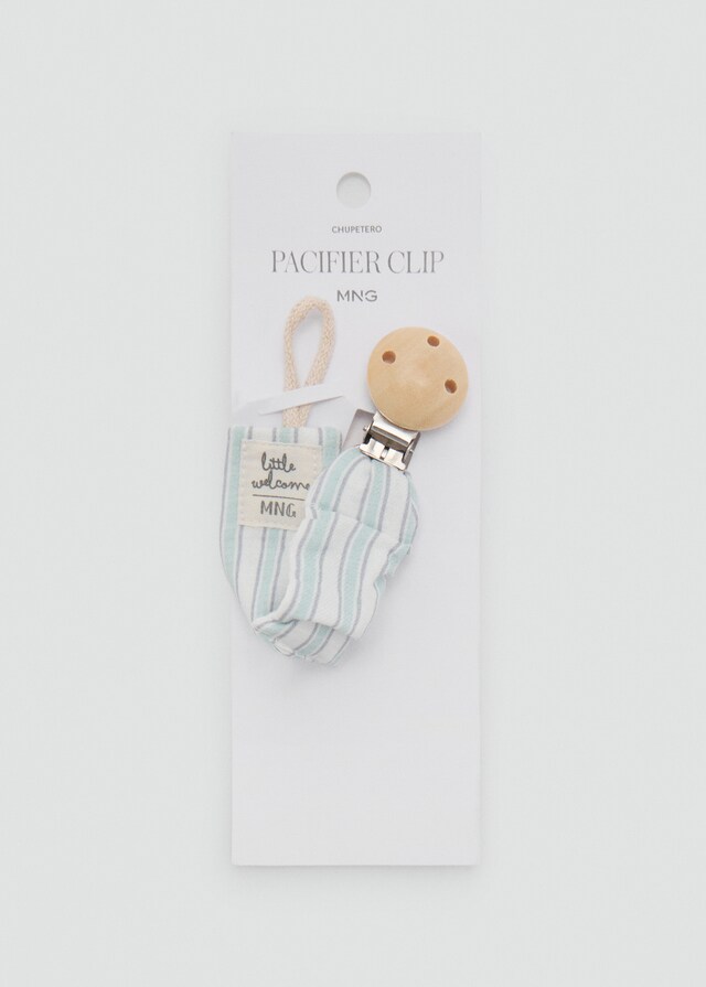 Mango Chupetero Broche Rayas