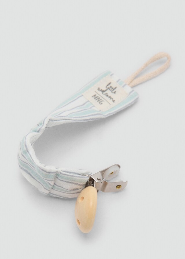 Mango Chupetero Broche Rayas