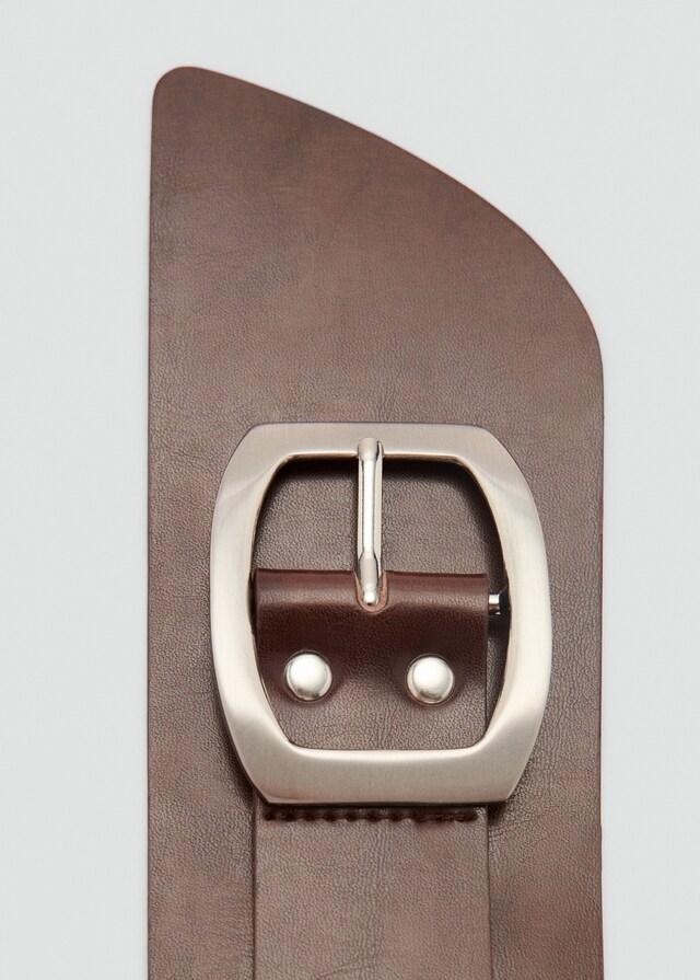 Mango Cinturón Fajín Piel