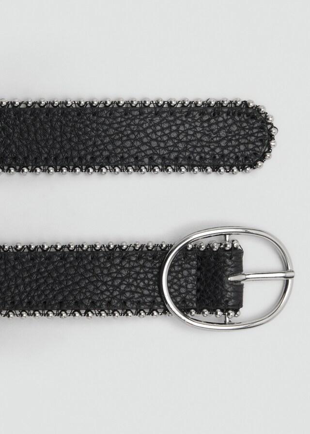 Mango Cinturón Fino Metálico