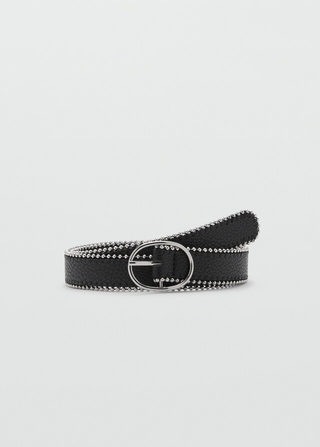 Mango Cinturón Fino Metálico