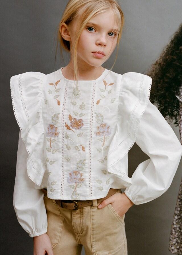 Mango Cinturón Serraje Perforado