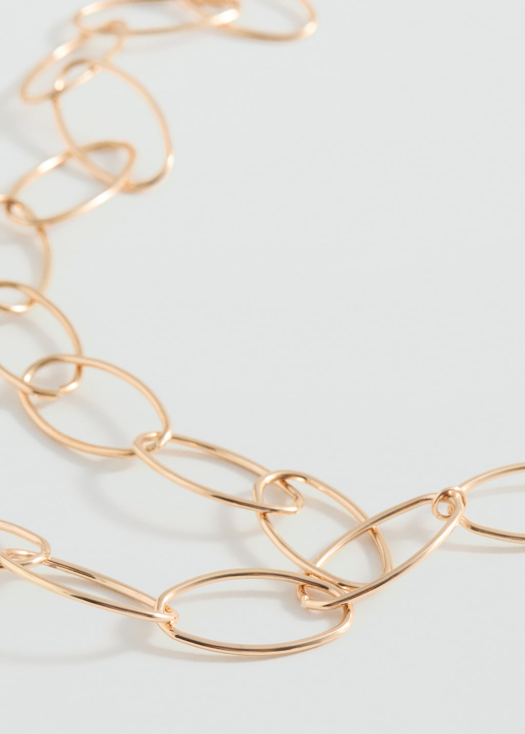 Mango Collar aros entrelazados