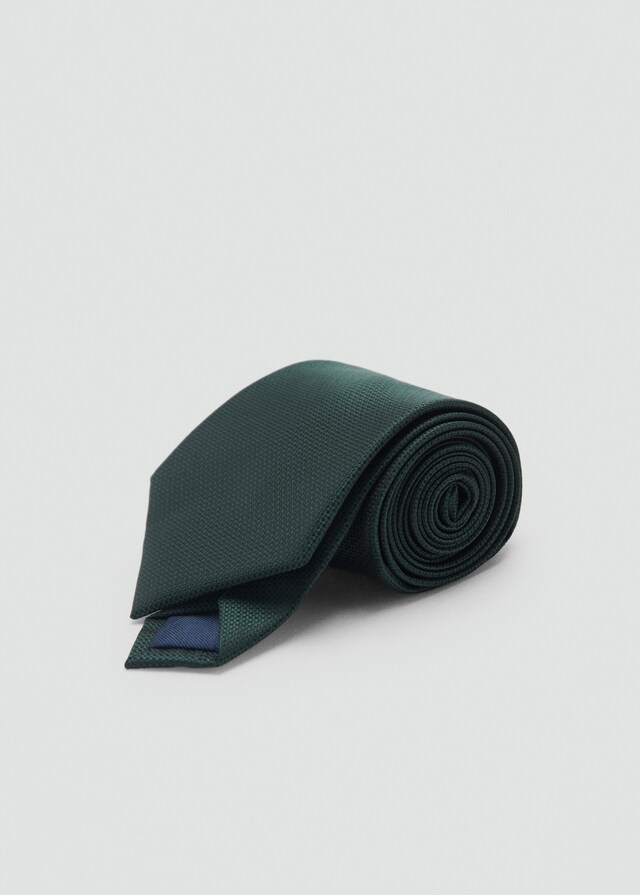 Mango Corbata Lisa Microestructura