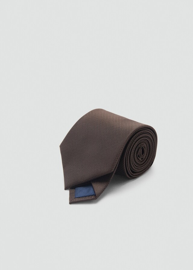 Mango Corbata Lisa Microestructura