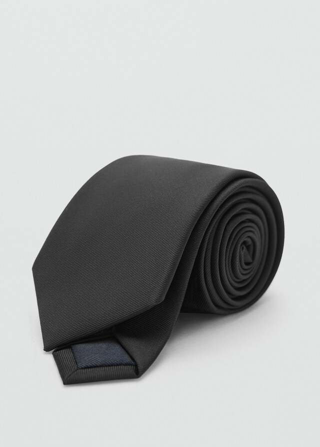 Mango Corbata Lisa Microestructura