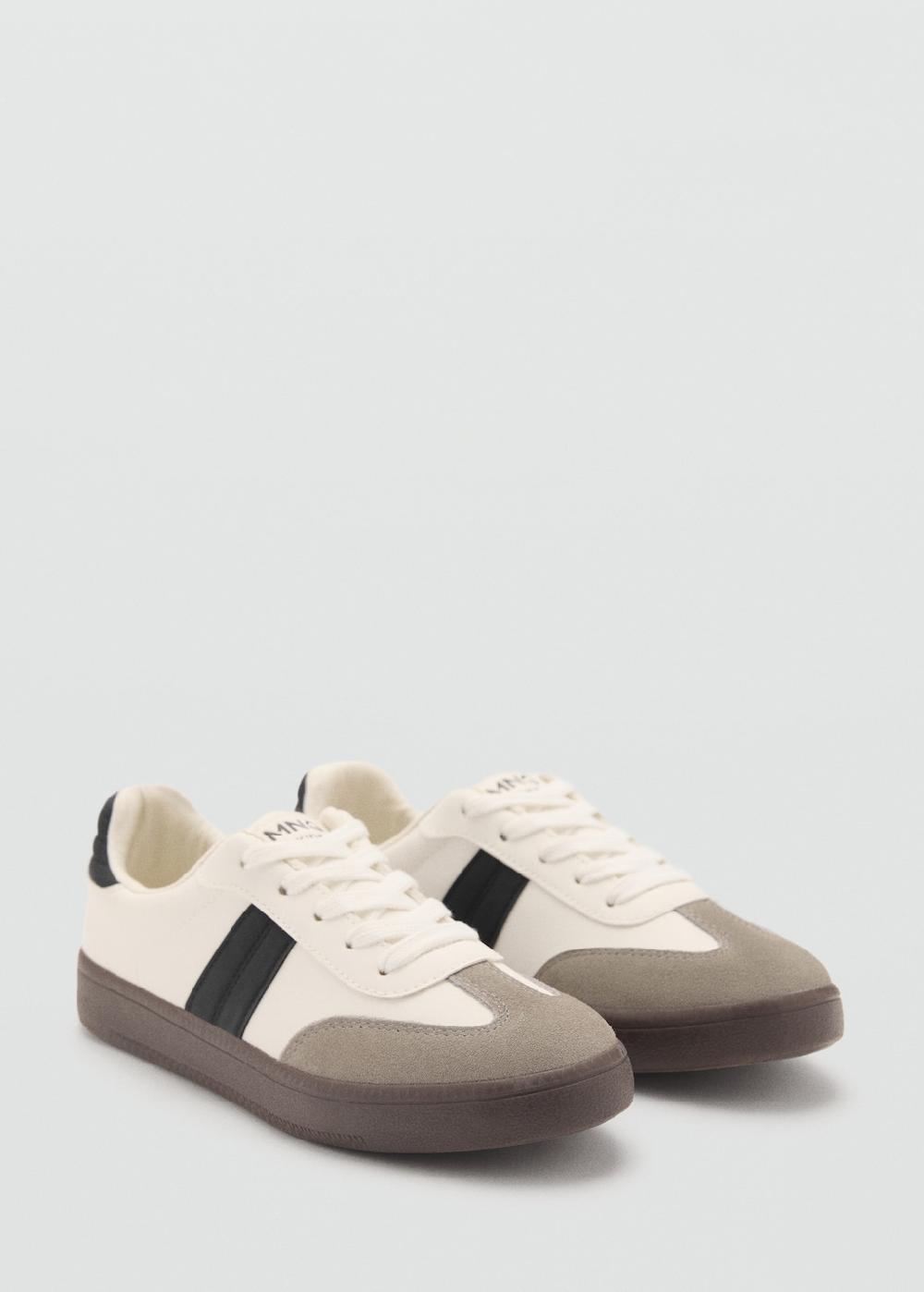 Mango Deportivas combinadas piel