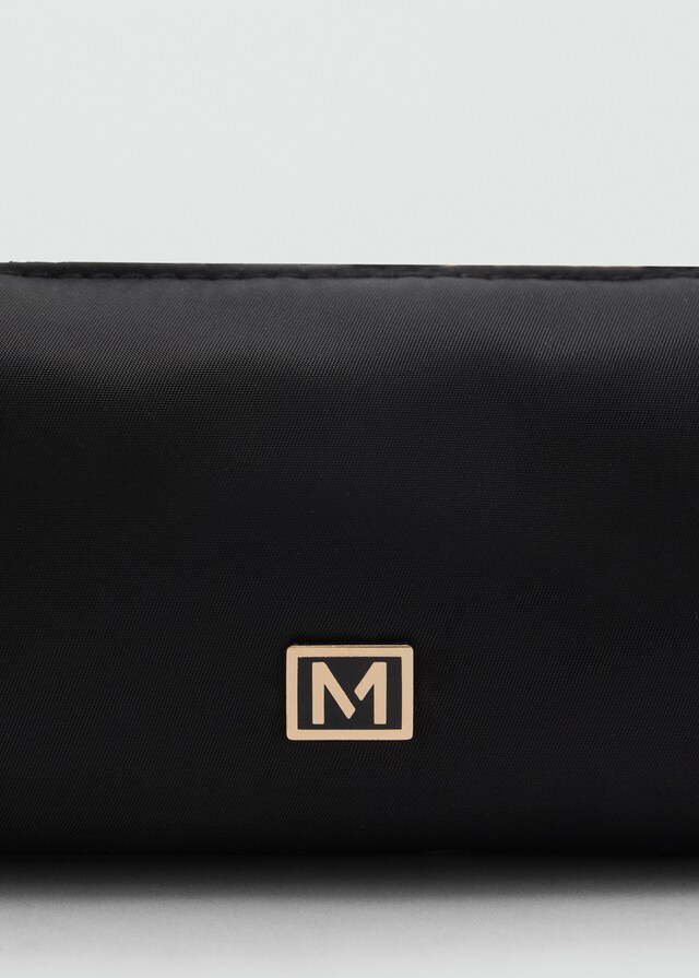 Mango Estuche Nylon Cremallera