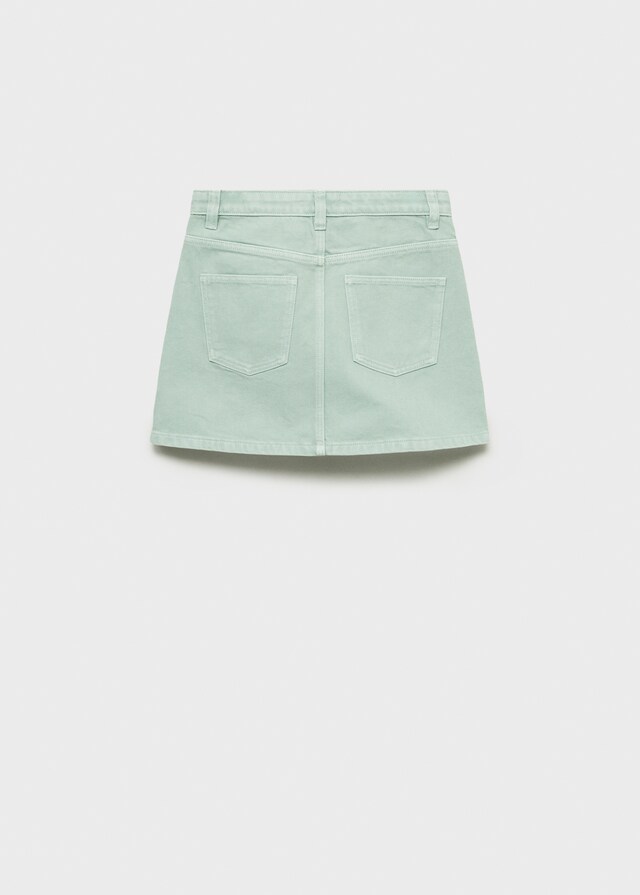 Mango Falda Corta Vaquera