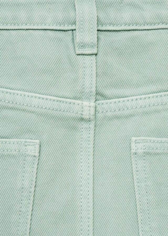 Mango Falda Corta Vaquera