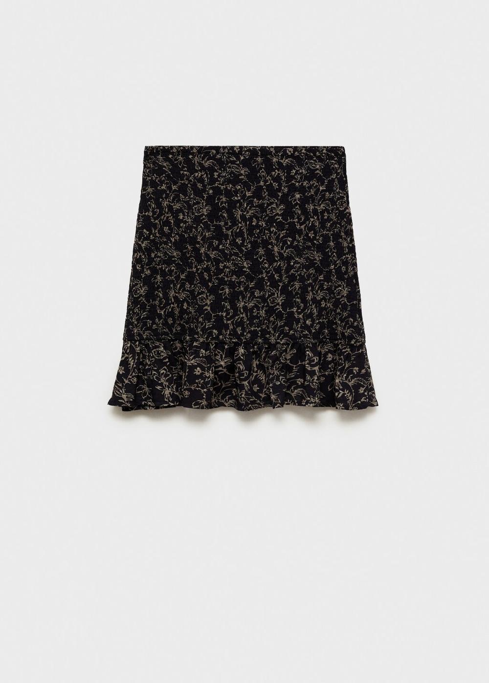 Mango Falda corta vuelo