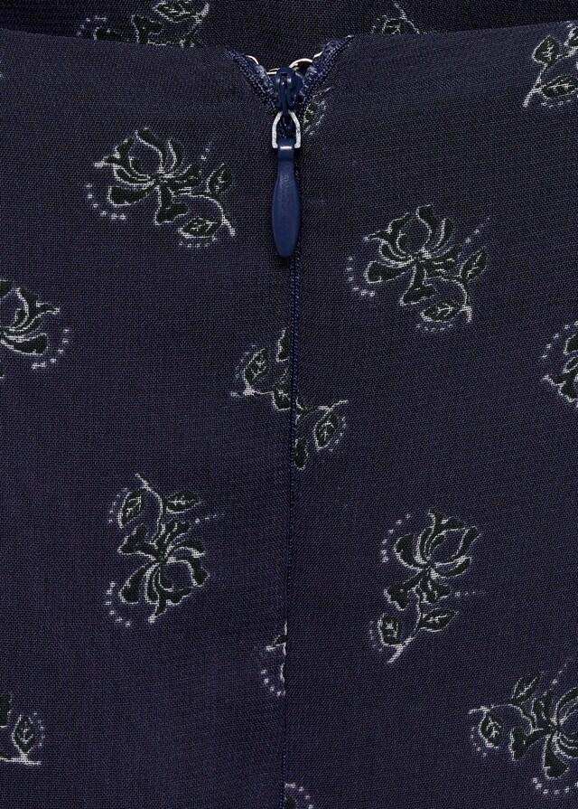 Mango Falda Larga Estampada