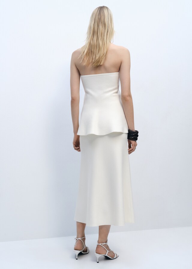 Mango Falda Punto Evasé