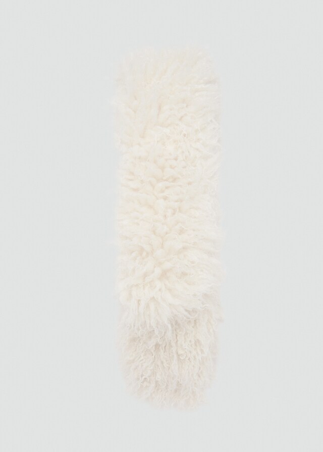 Mango Fular Efecto Pelo